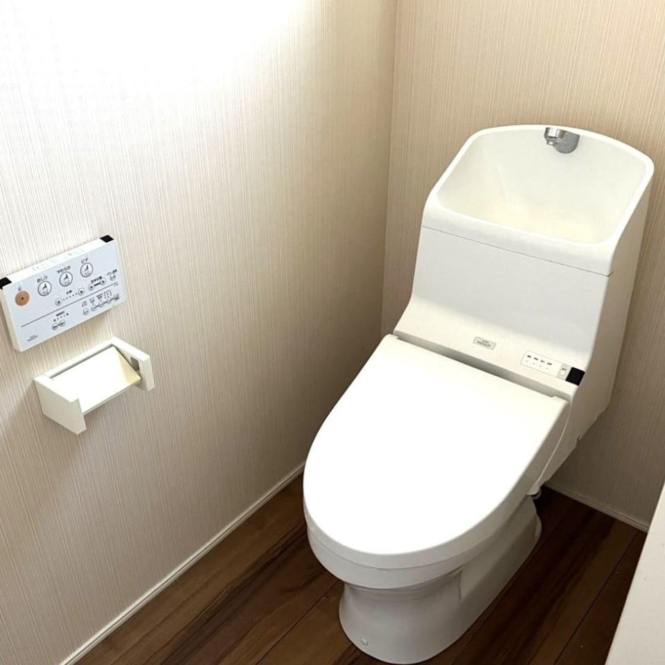 トイレは1F・2Fそれぞれにあるので、ご家族で使用が重なっても安心です。