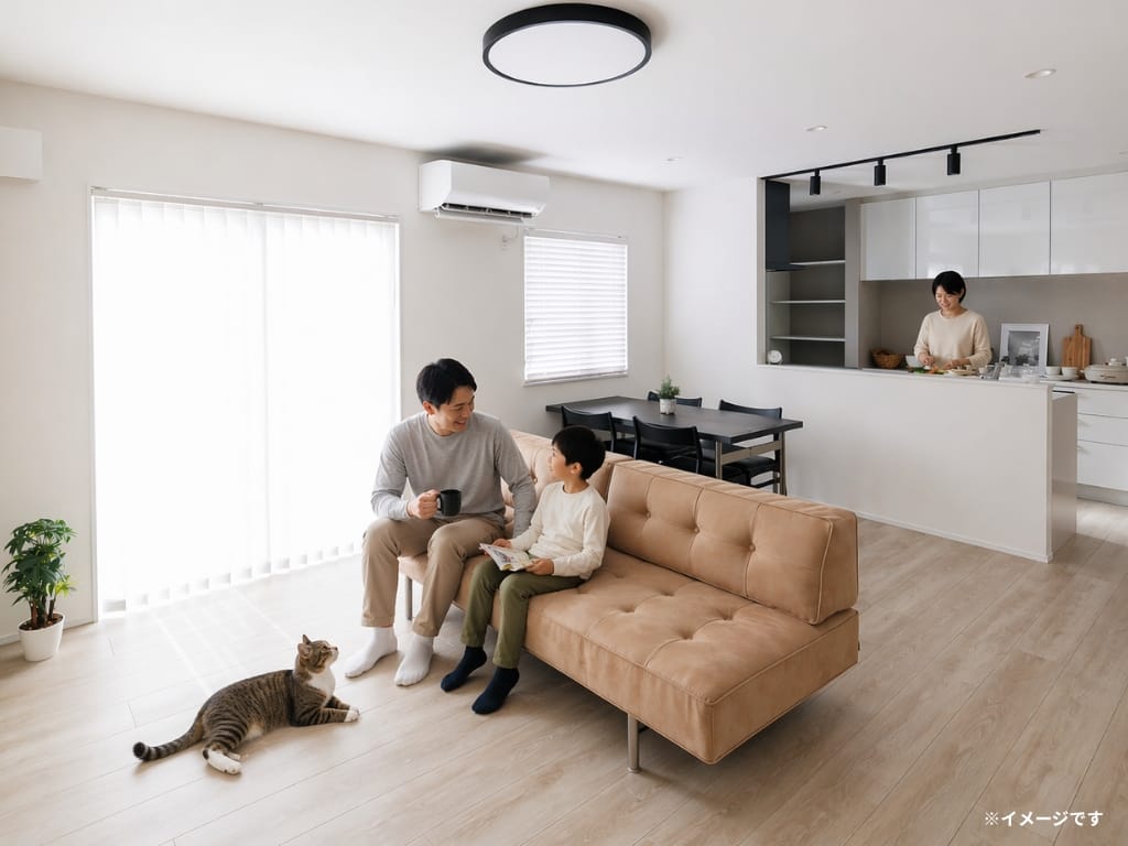 ご家族での生活をイメージしてみてください。