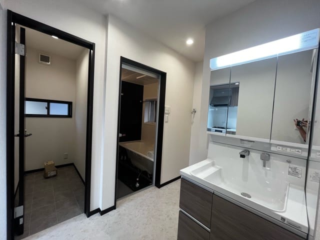 トイレ(未設置)・洗面・浴室