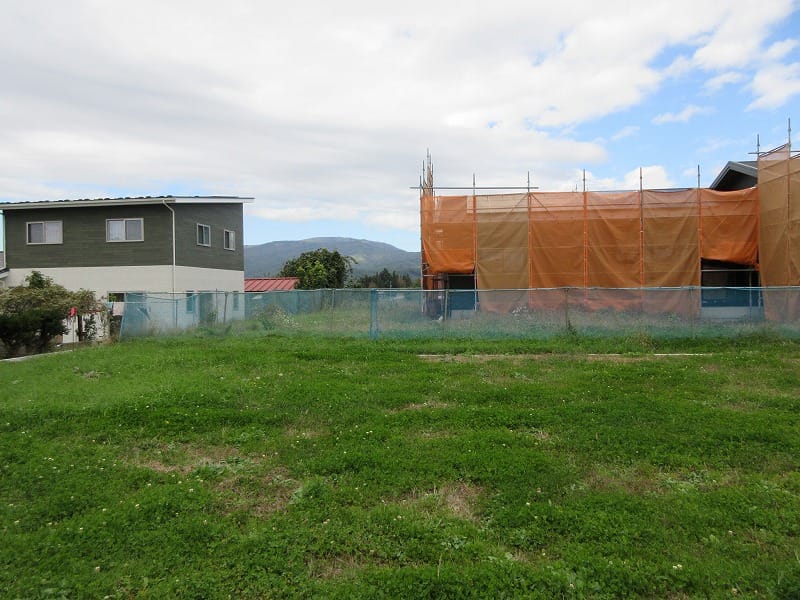 物件北方向を撮影(2025年10月)