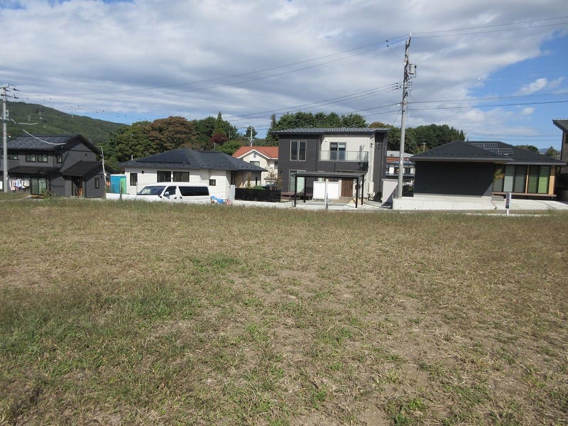 物件北方向を撮影(2025年10月)