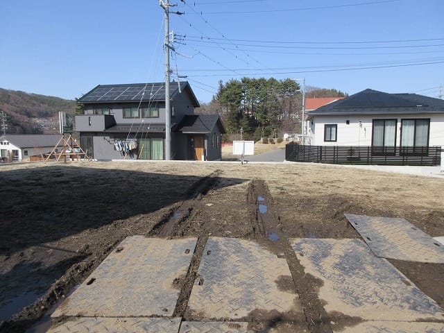 物件北方向を撮影(2026年3月)