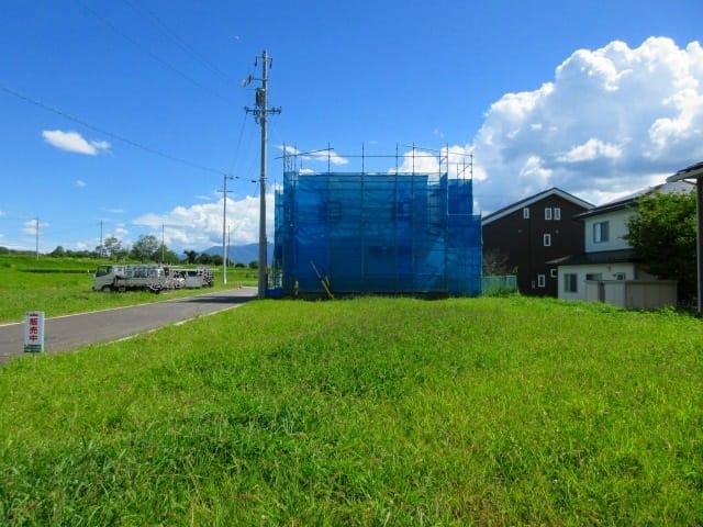物件南方向を撮影(2026年8月)