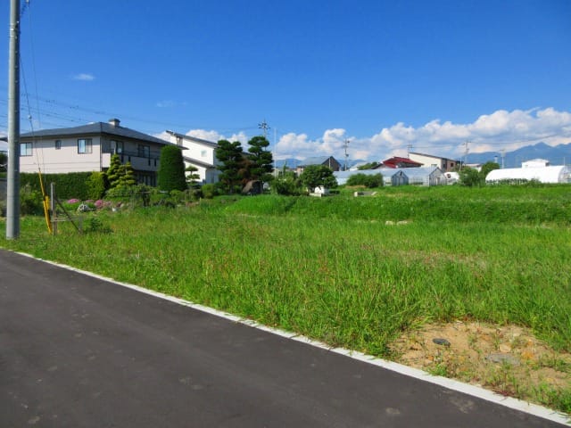 前面道路南西側から撮影(2026年7月)