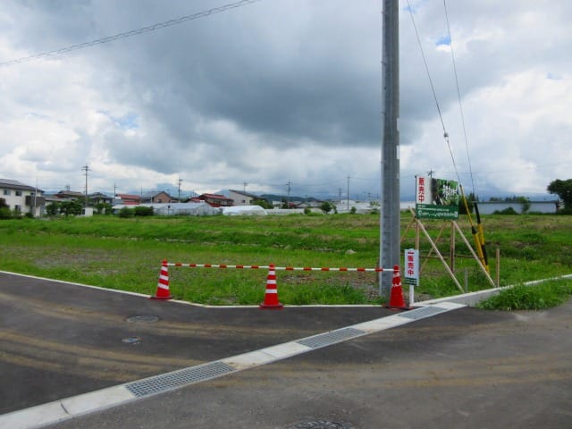 前面道路南西側から撮影(2026年6月)