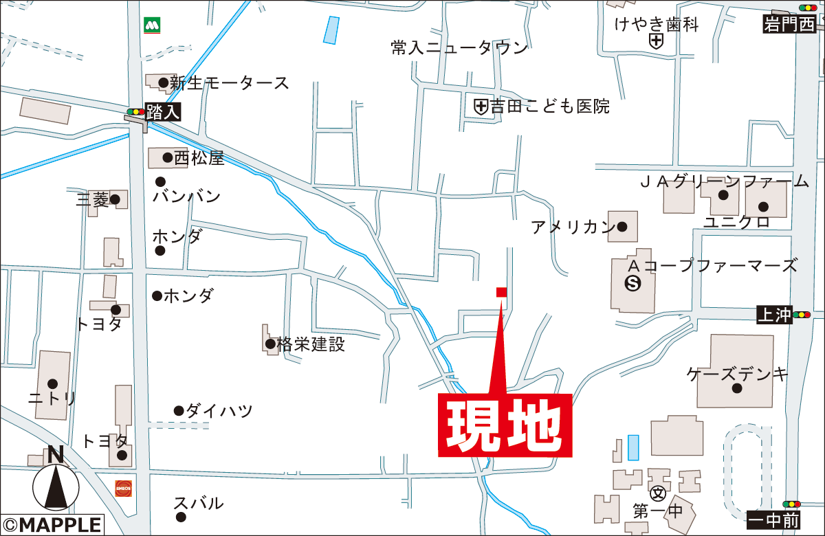 拡大図