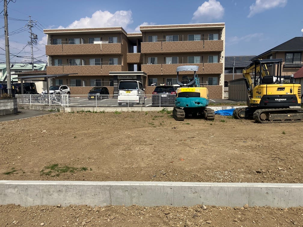 1号地(北区画) 南から