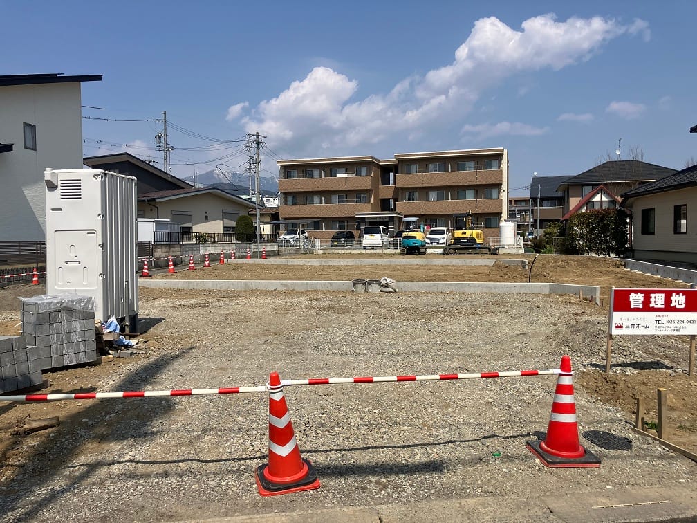 3号地(中区画) 南から