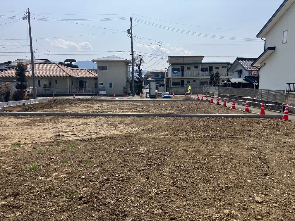 1号地(北区画) 北から