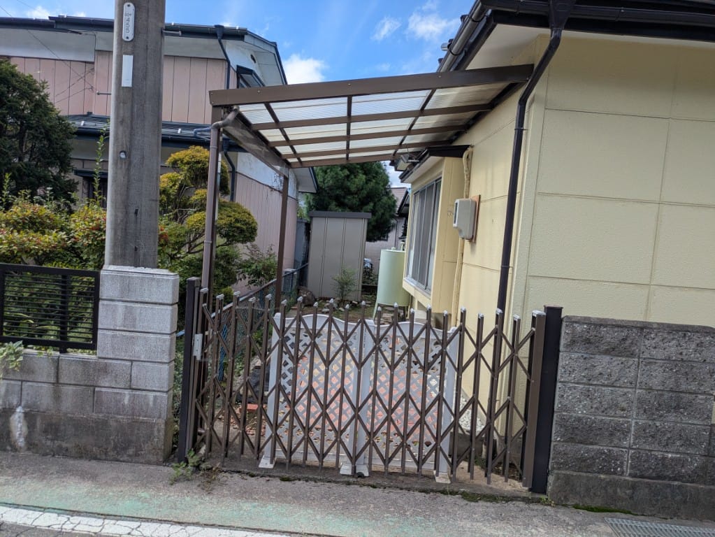 このスペースには駐車できません