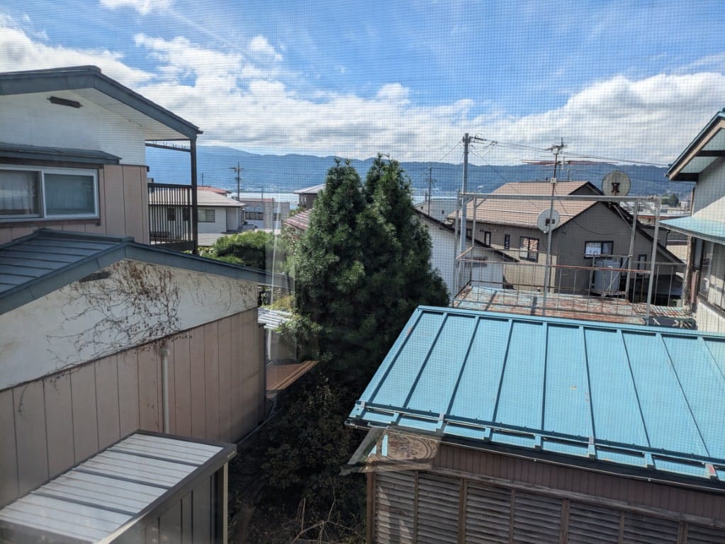 2階からの景観