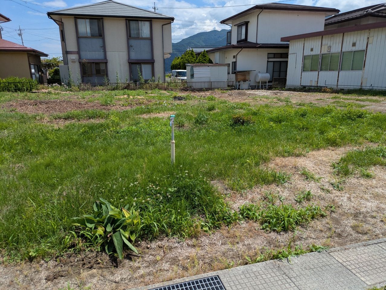 敷地内に上下水道の取出し有り