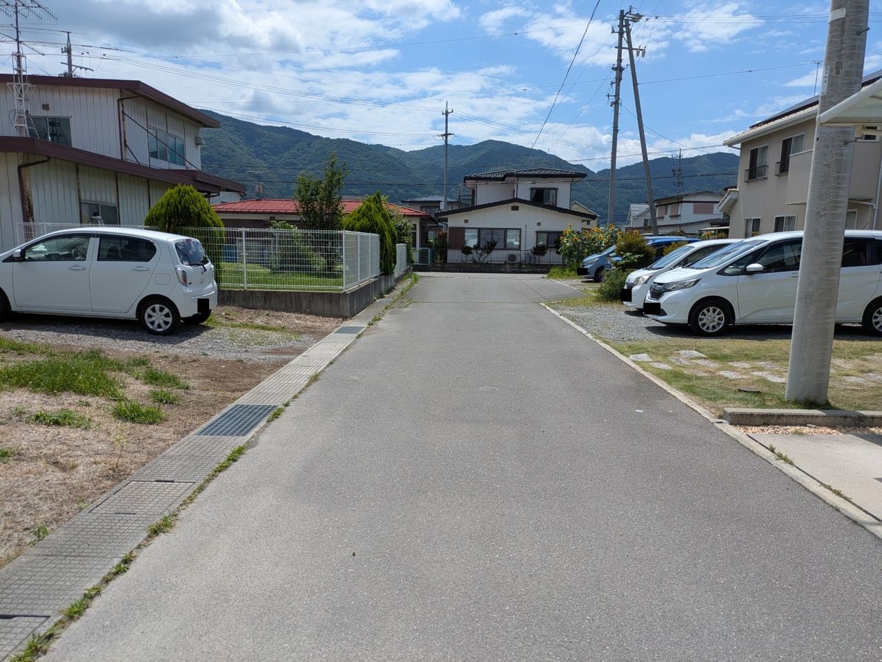 前面、位置指定道路