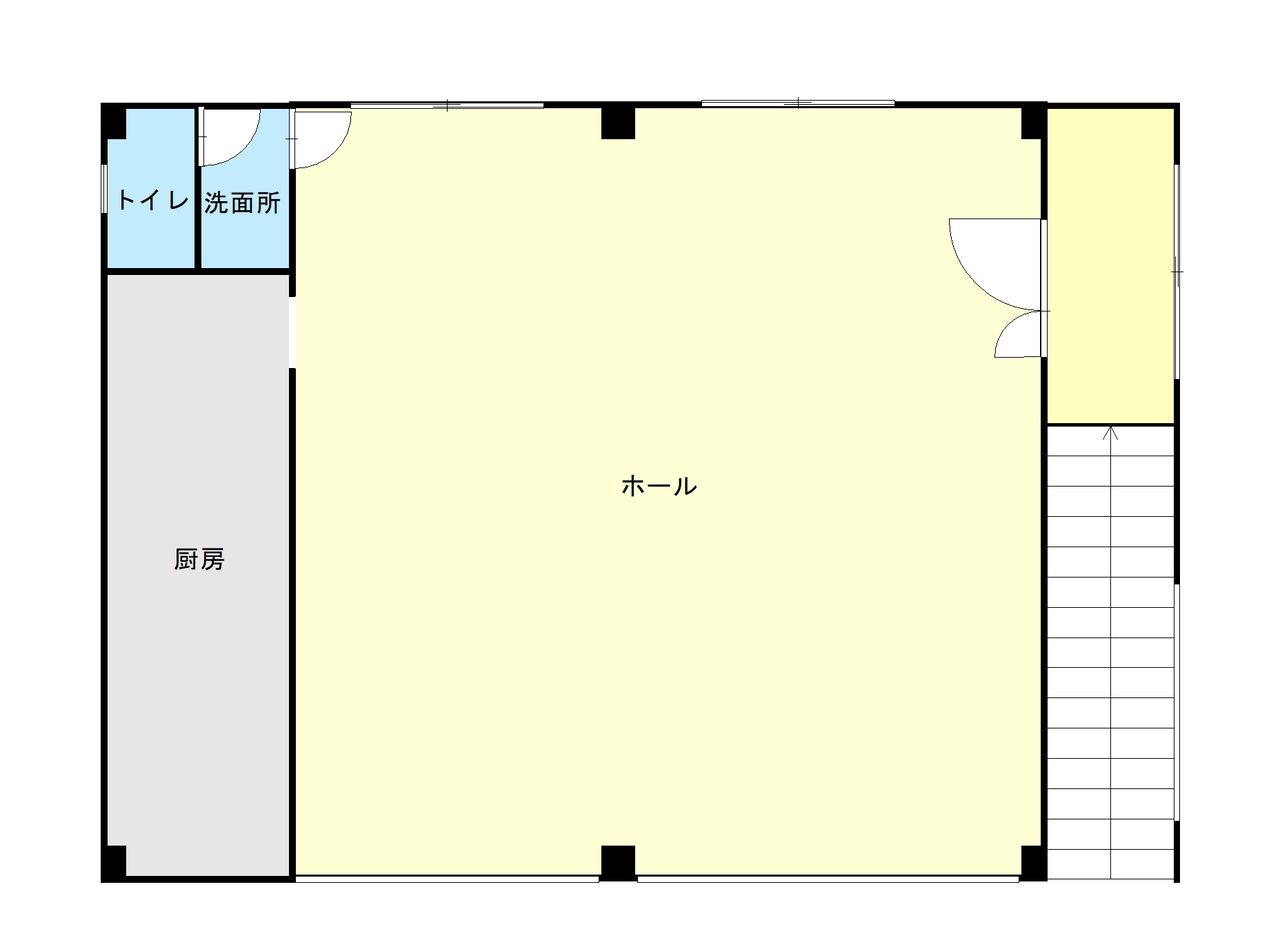 有効面積:約58㎡(約8.3m×約7.0m)