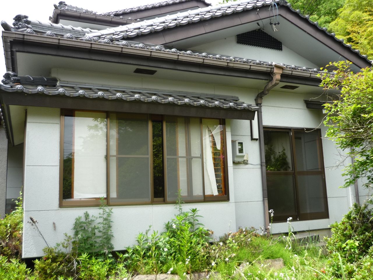建物の東側