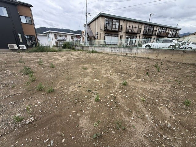 南から見た土地