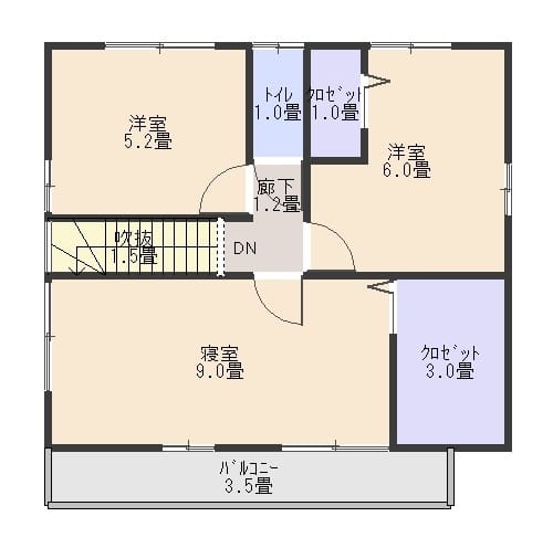 二階間取