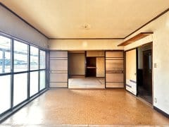 リビング、フローリングの張替え