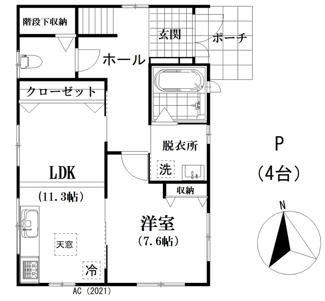 1階間取り図