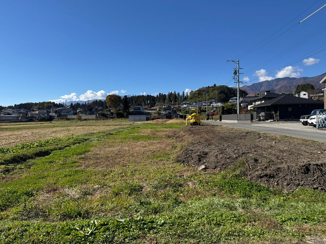 東から西へ撮影