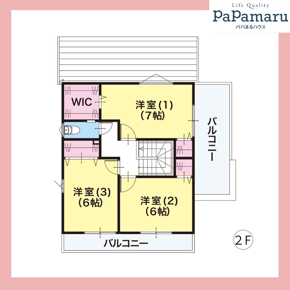 2階間取り図