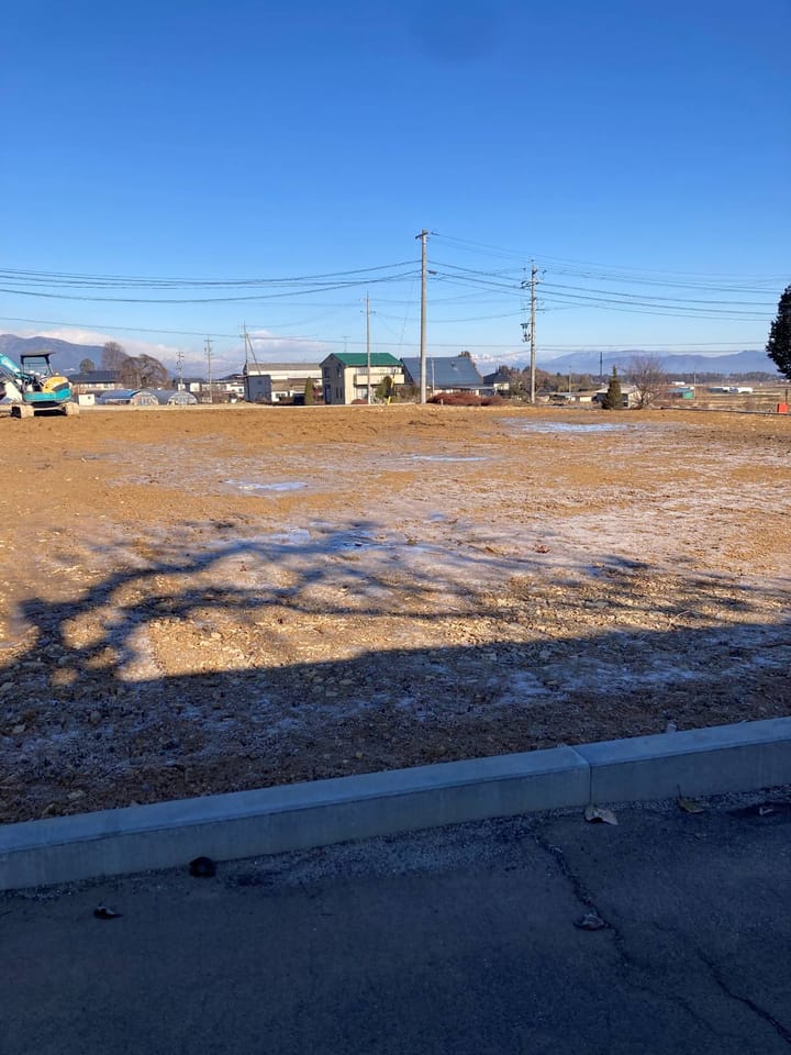 敷地より北東方向