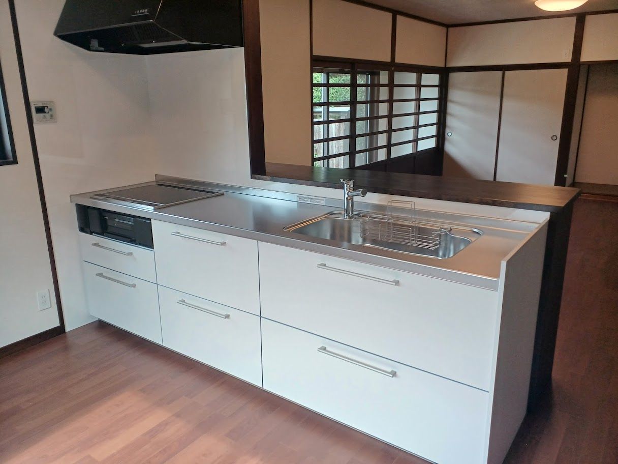 最新のシステムキッチン