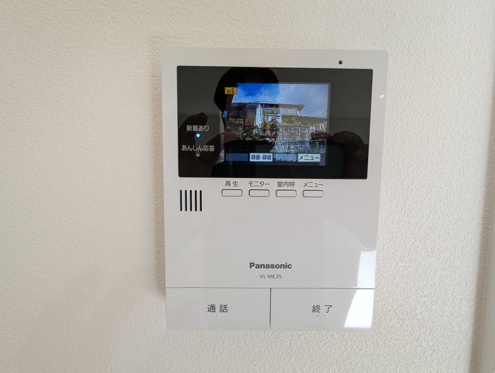 録画機能付きTVドアホン