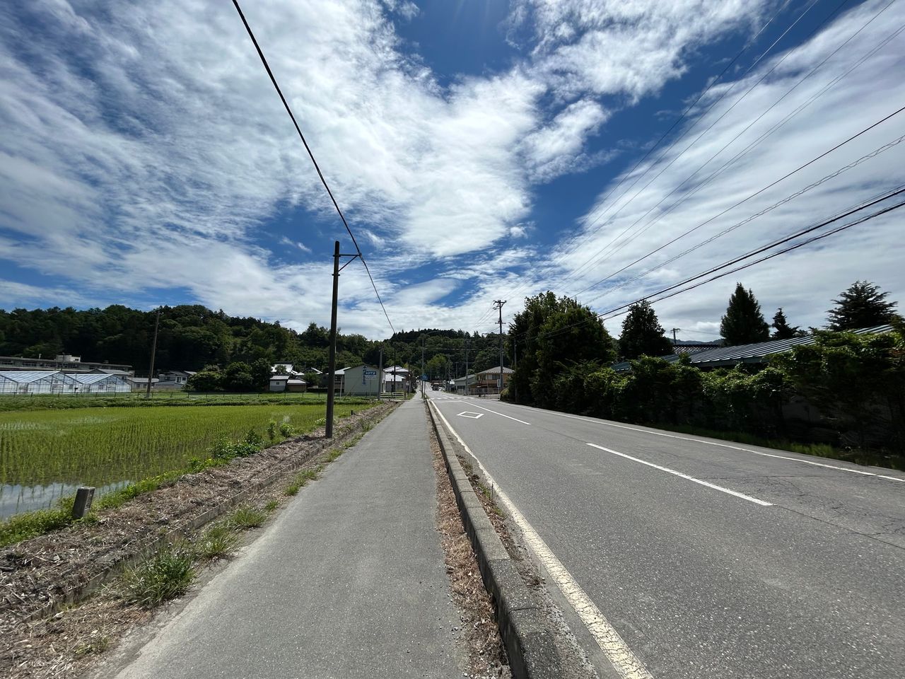 前面道路