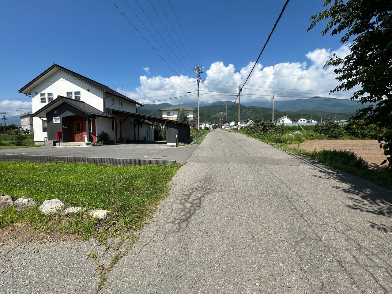 前面道路