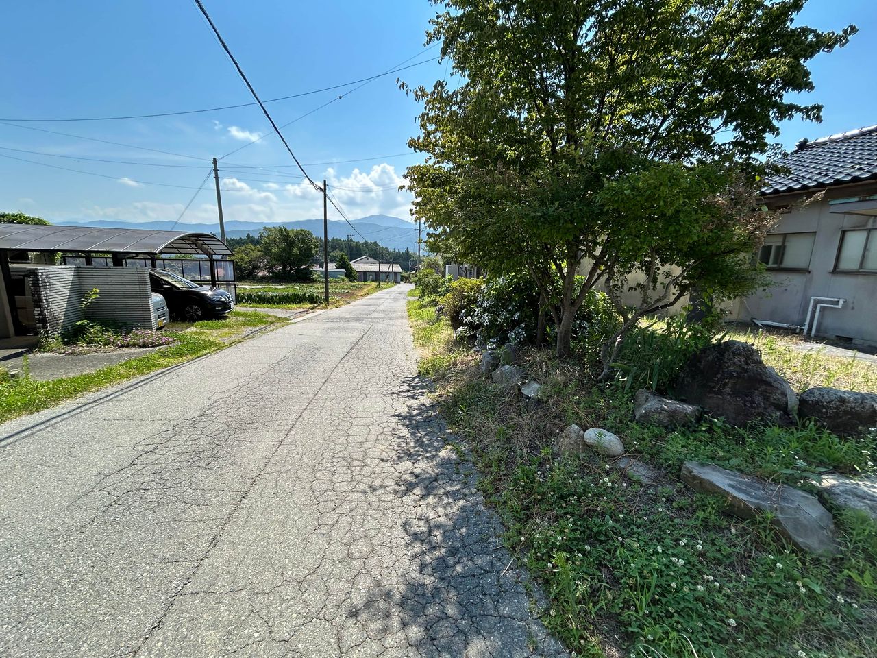 前面道路
