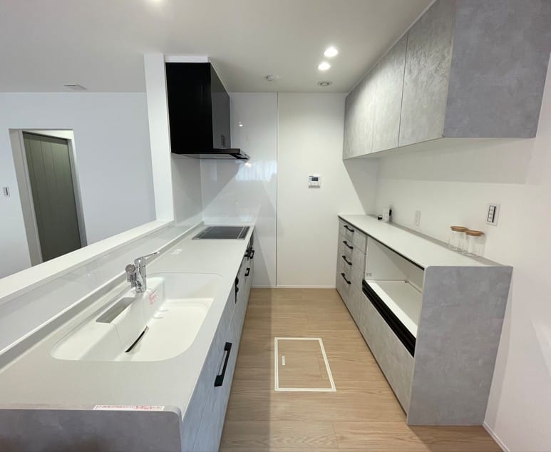 キッチン お手入れ楽々キッチンで綺麗が保てます!