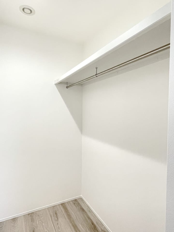 BedRoom1ウォークインクローゼット