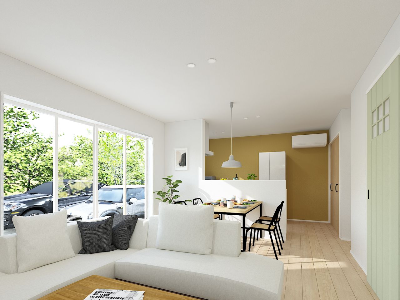 リビング完成予想図