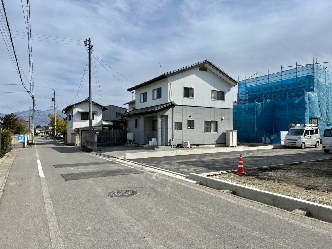 前面道路(東方面)