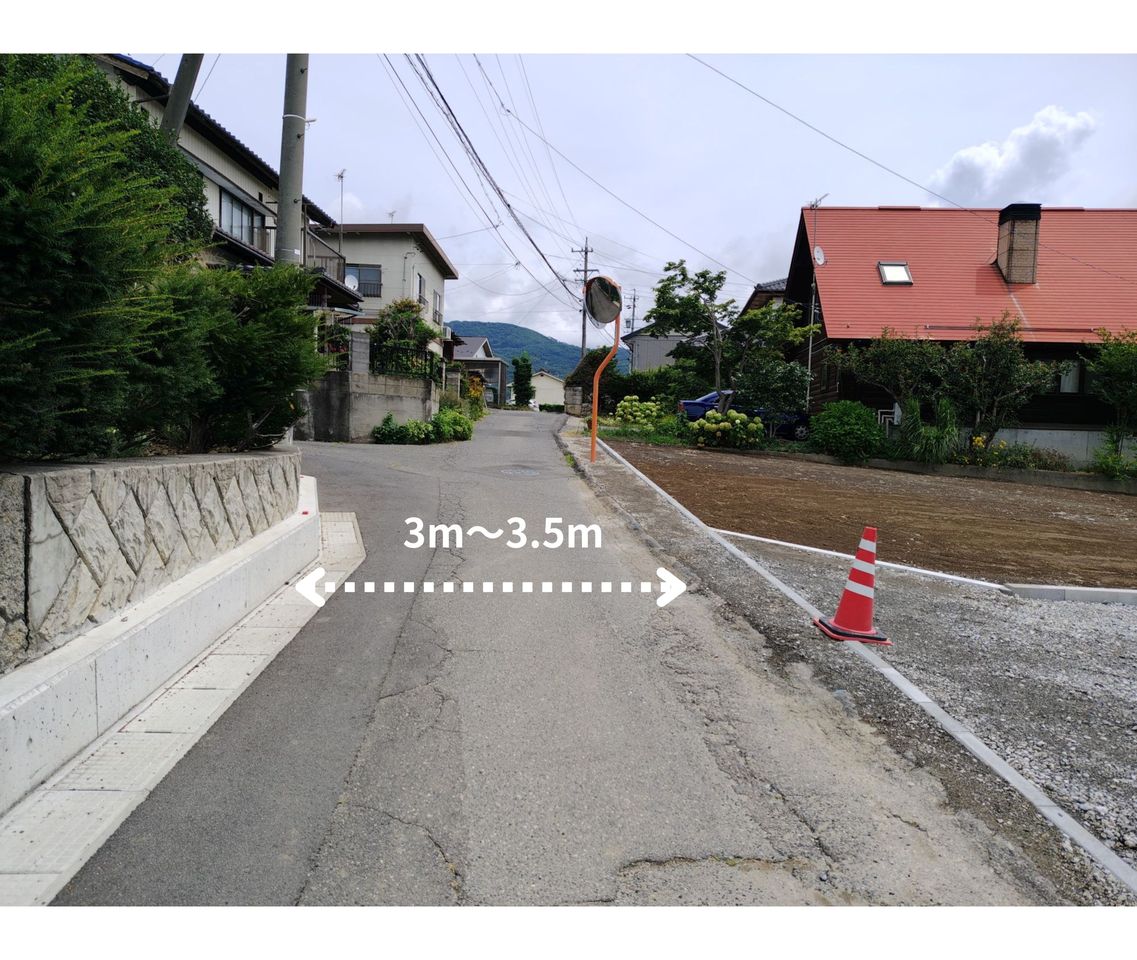 前面道路含む現地(2026年8月撮影)