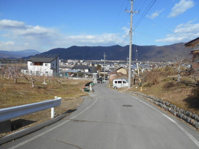 接道、物件は画面右側