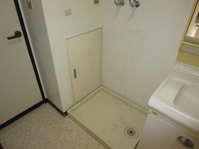 室内洗濯機置き場