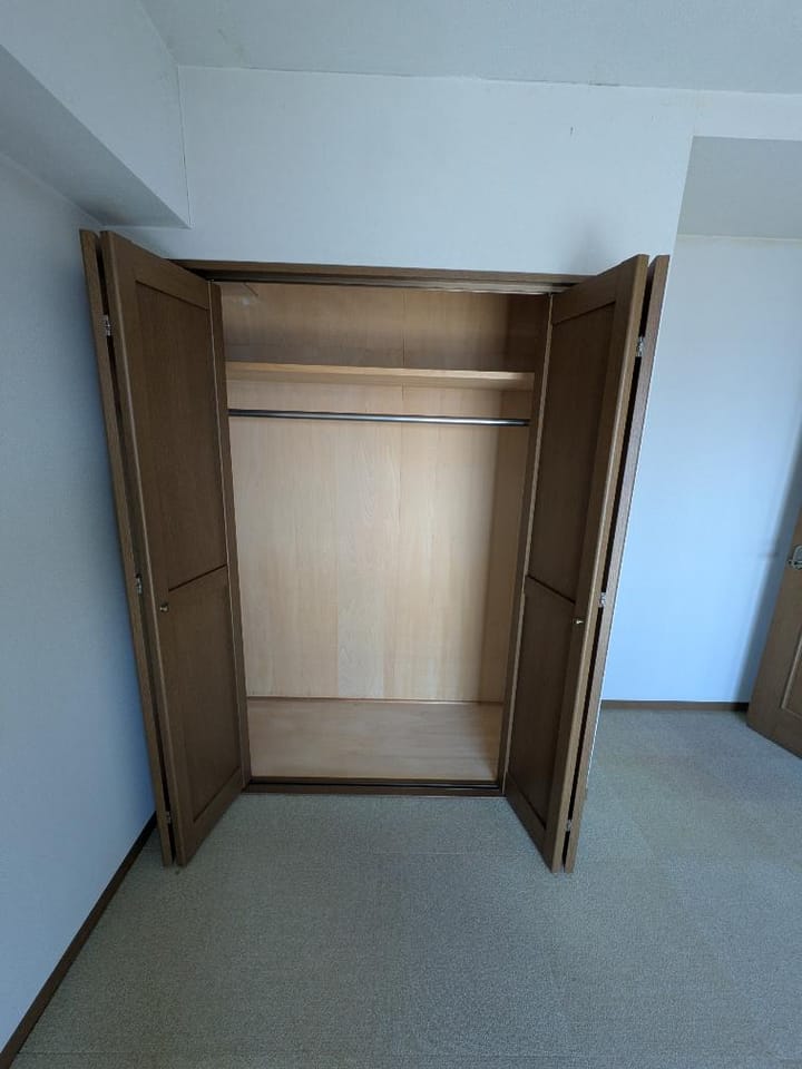 南側8帖洋室収納