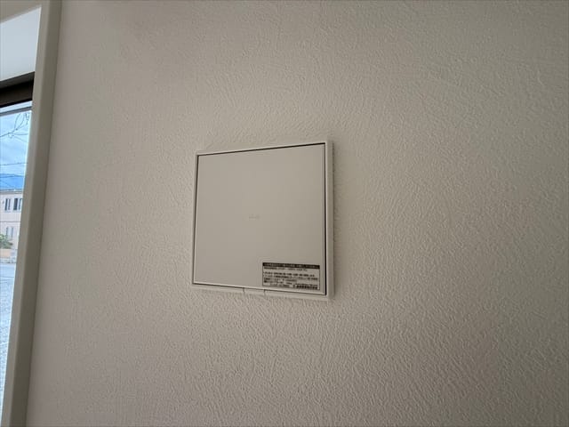 24時間換気システムもございます。小さなお子さんがいるご家庭には安心ですね。