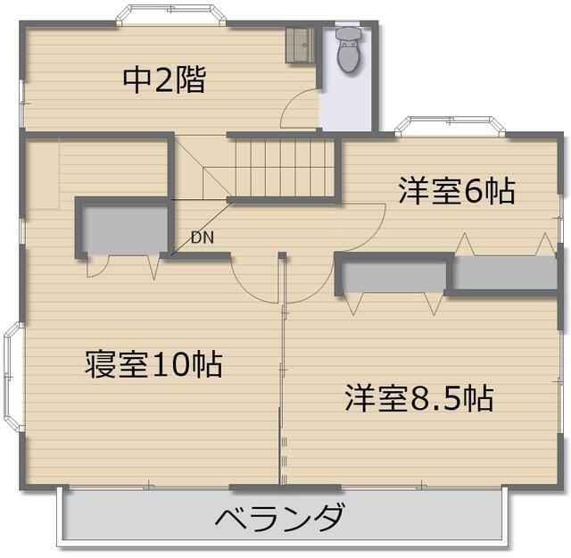 2F間取図
