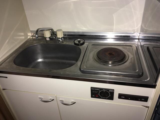 1口電気コンロ