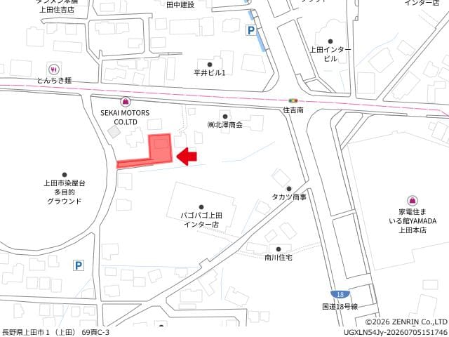 染谷台グラウンド近くで東小、一中通学区です。