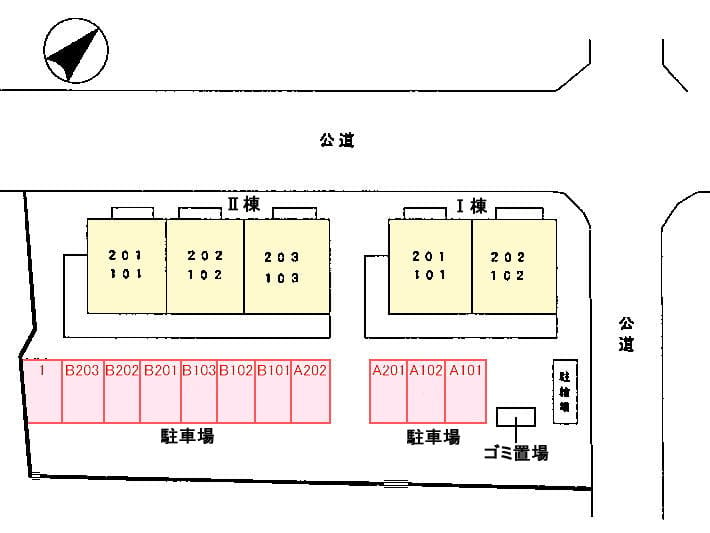 安曇野市明科中川手３１７４番地２ サンハイムあかしなⅡ103号室