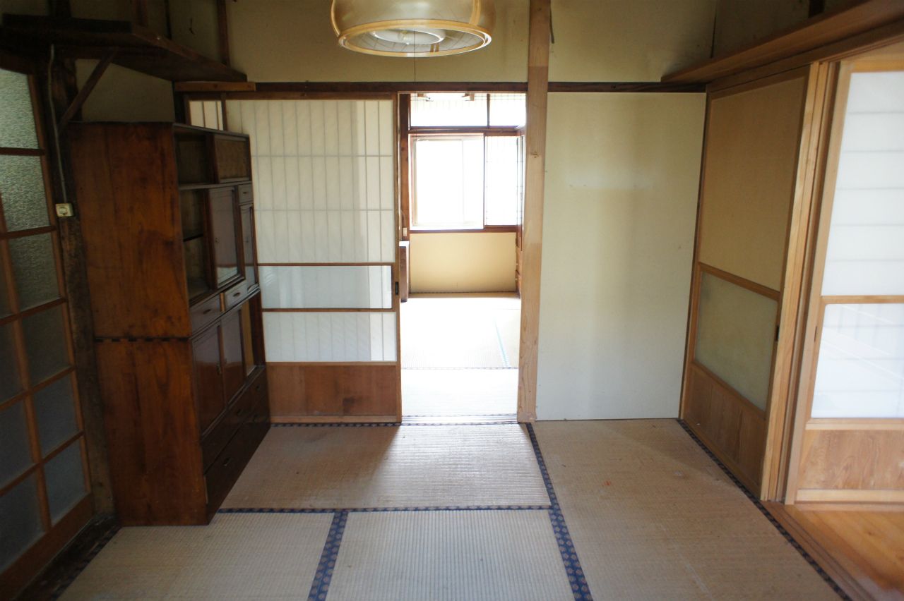 1F6帖和室2。西向きのお部屋です。