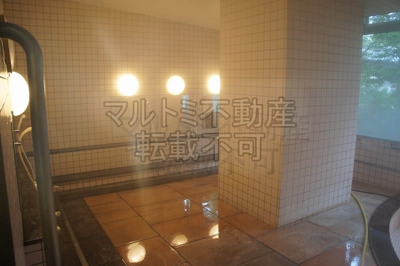 館内の天然温泉大浴場