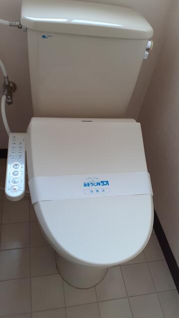 温水洗浄便座付