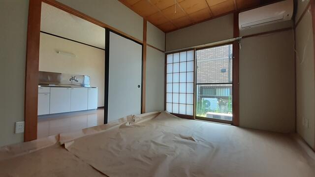 1階和室6帖 エアコン付