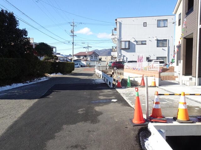 前面道路含む現地