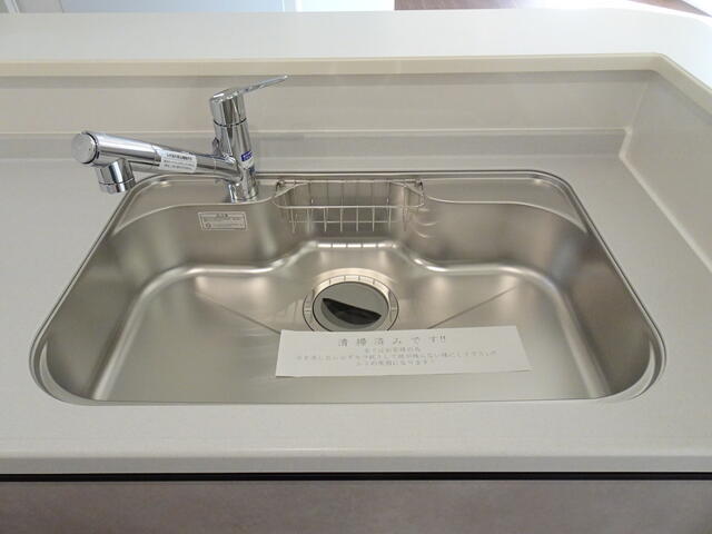 シンク内はステンレス製。耐久性にすぐれていて、扱いやすいです